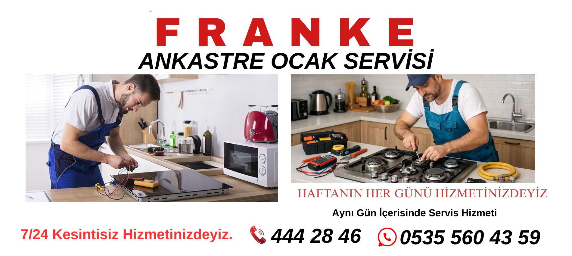 Franke Ankastre Ocak Servisi